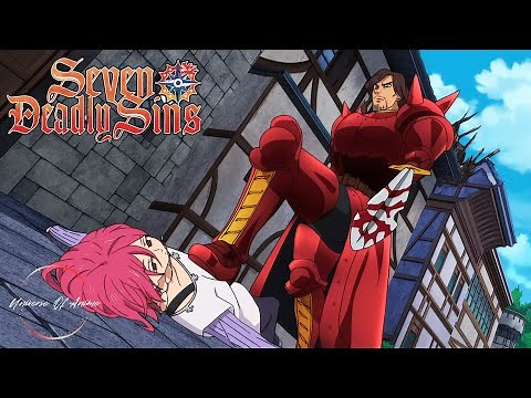 Gowther VS Dreyfus FULL FIGHT SCENE | Seven Deadly Sins | Nanatsu no Taizai