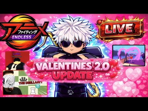 VALENTINES 2.0 UPDATE ❤️ Anime Fighting Simulator Endless