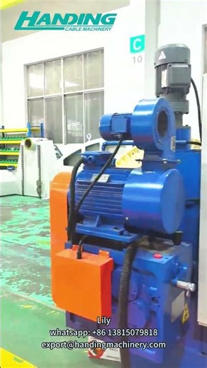 HANDING 90+45mm Extrusion Line | PVC/PE Cable & Dual-Color Wire Extruder Running Test