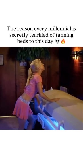 Daily Clip Breakdowns on Instagram: "This horrifying scene is from the 2006 supernatural horror film Final Destination 3. The franchise is famous for depicting elaborate, Rube Goldberg-style death sequences caused by everyday objects malfunctioning. This particular death scene, where two characters are trapped and burned alive in tanning beds, became one of the most iconic and traumatizing moments in the series, instilling a lasting fear of tanning salons in an entire generation of viewers. Hash