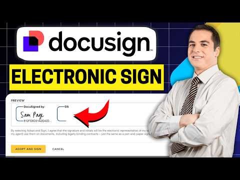 How to Electronically Sign a Document Using DocuSign [Full 2026 Guide]