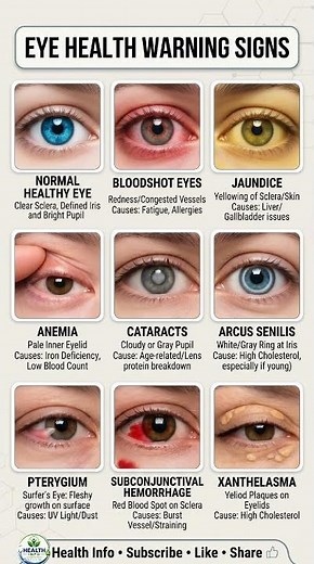 Yellow Eyes? Bloodshot? Here is what they mean