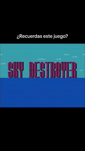 "Sky Destroyer", es un videojuego publicado por Taito en 1985 para el ...