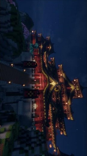 This Minecraft Castle Is Absolutely INSANE... #Minecraft #MinecraftBuild #MinecraftCinematic