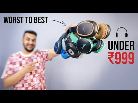 Ranking India’s BEST Selling Headphones Under 1000 From Worst to Best | TechBar