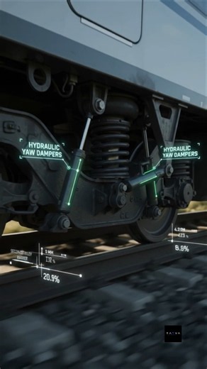 Why Train Wheels Don’t Need Differentials | Conical Wheelset Kinematics Explained