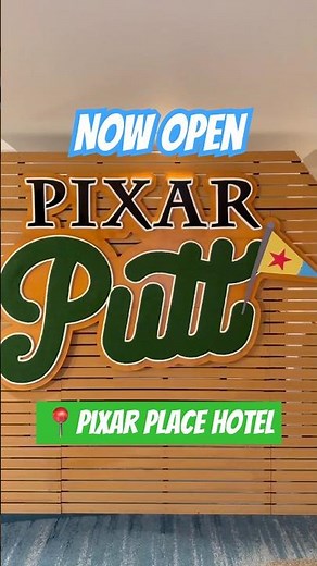 ⛳️ Pixar Putt at Pixar Place Hotel ⛳️