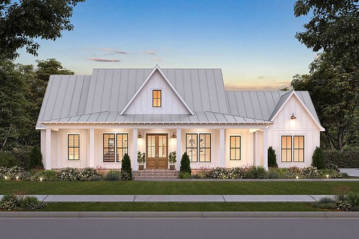 Modern Farmhouse Plan - 2,085 Square Feet, 3 Bedrooms, 2.5 Bathrooms | Floor Plan #4534-00072 | America's Best House Plans