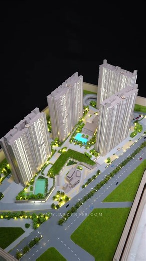 A masterpiece that fits in a briefcase | 1:750 scale model | Kit Scale Model for @BirlaEstates