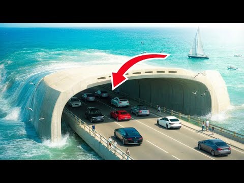 Inside the World's Longest Underwater Tunnel: How the $15B Impossible Channel Tunnel Was Built! 1998