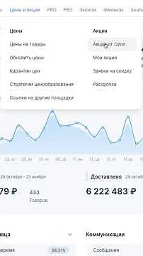 Как настроить и запустить акцию на Озон / Скидки Ozon / Работа в личном кабинете
