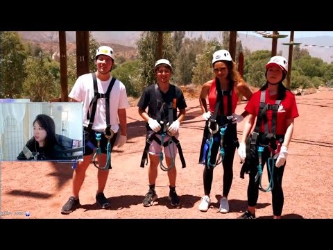 Celine Reacts to “OFFLINETV TRIES A HIGH ROPES COURSE”