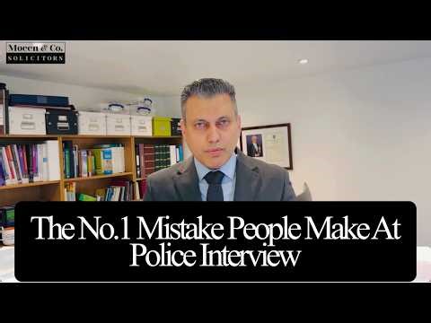 The No. 1 Mistake People Make When Asked to Attend a Police Interview