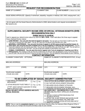 2022-2026 Form SSA-561-U2 Fill Online, Printable, Fillable, Blank - pdfFiller