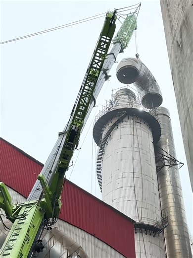 Precision Lifting With Long Reach Cranes