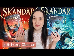 Je lis la saga Skandar 🦄 VLOG LECTURE