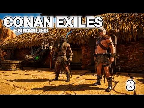 Stabs Lives! A Not Very Successful Return Trip Home! Conan Exiles Enhanced 8