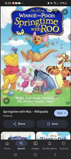 Happy 22nd Anniversary Winnie The Pooh Springtime With Roo (2004)