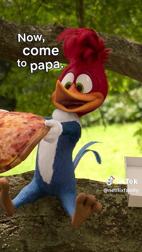 Celebrate Pizza Fridays with Woody Woodpecker!