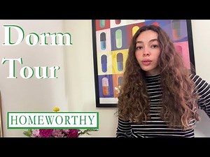 DORM ROOM TOUR | Inside a Cozy and Eclectic Dorm Room