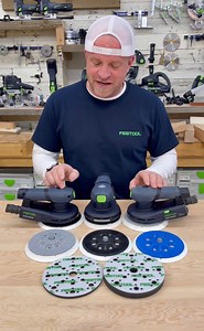 The Festool ETS EC sanders | The Dusty Lumber Co.