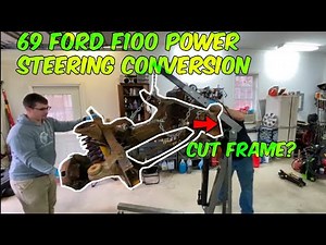 DISC BRAKES and POWER STEERING Conversion on a classic Ford F100