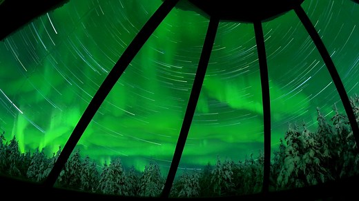 Mother Nature's special effects Night Effects from #GoProHERO11 Black 🪄 #GoProAwards recipient James Griego captured this using the new Star Trails Night Effect collected $500 for submitting it to GoPro.com/Awards. | GoPro