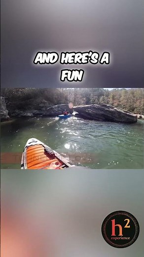 Navigating the Chattooga River's Tunnel of Love #shorts