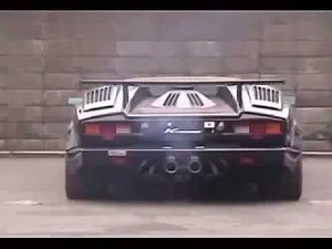 Lamborghini Countach - V12 Extreme Sound!