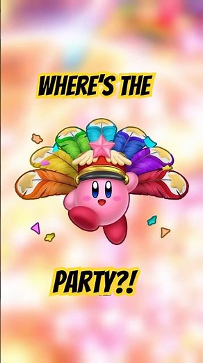 Kirby Defeats Enemies by THROWING A PARTY?! 🎉😳