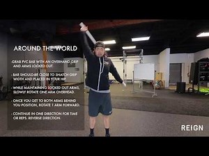 PVC Shoulder Warmup Routine | Exercise Demo Reign Fitness