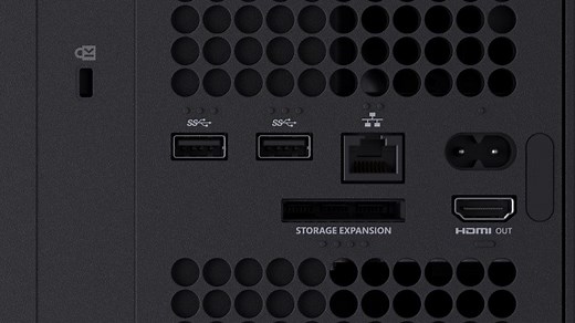 Xbox Series X: Alle Anschlüsse im Detail