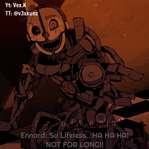 💀Ennard can turn into the player😰⁉️|BiteByNight|#alightmotion #animation #fnaf #bitebynight #roblox