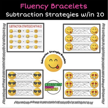 Subtraction Fluency Strategies within 20, Bracelets