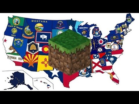 American States Portrayed by Minecraft