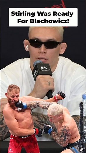 Here's why Navajo Stirling knew he was ready for Jan Blachowicz 🔥 #ufc