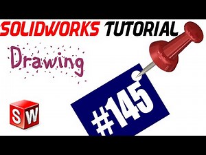 145 SolidWorks Drawing Tutorial: BOM and Balloons Video Lecture | SolidWorks: Essential Training (All Commands included) - IT and Software