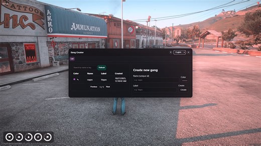 Advanced gang creator system [QB|QBox|ESX]