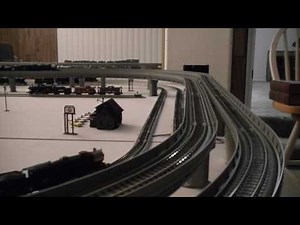 Kato N Scale Unitrack Layout Train Video 3