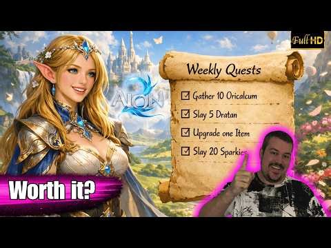 Aion 2 Global Release Preview of the Weekly Quests: Worth it?