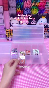 104K views · 1K reactions | 500 pcs Bini Sticker Rolls 﫶 #fbreelsvideo #kittycrafty #stickers | Kittycrafty | Facebook