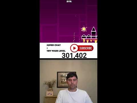 GEOMETRY DASH! STILL ON "TIME MACHINE"... CAN I GET TO 60%?