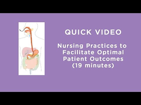Nursing Practices to Facilitate Optimal Patient Outcomes