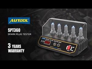 Ignite Performance with the AUTOOL SPT360 Spark Plug Tester!