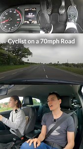 1M views · 4.4K reactions | Cyclist on a 70mph road. #drivinglessons | Conquer Driving | Facebook