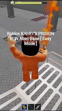Roblox BARRY'S PRISION RUN Alien BASE [ Easy Mode ]