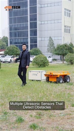Meet the FOLO-300 4WD ✨ Smart, steady, and built to follow your every move. With its omnidirectional tracking antenna and ultrasonic obstacle detection, FOLO-300 keeps up with you anywhere — from warehouses to rugged fields. Plus, a solid 5-hour battery life means more work, less charging. Work smarter. Move easier.  #FOLO300 #4WDRobot #AutoFollow #SmartTracking #AllTerrainRobot #Foxtech #Robotics #TechInnovation #WarehouseAutomation #FieldRobot #RobotTech | Foxtech Robot | Facebook
