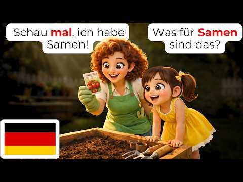 🇩🇪 15 Mother & Daughter Conversations in German 🌱 | A1-A2 Beginner Conversations