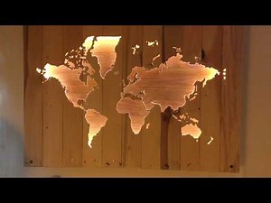 DIY world map