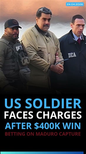 🇺🇸 US Soldier Charged After $400K Bet on Maduro Capture Using Classified Intel! #USArmy #Maduro